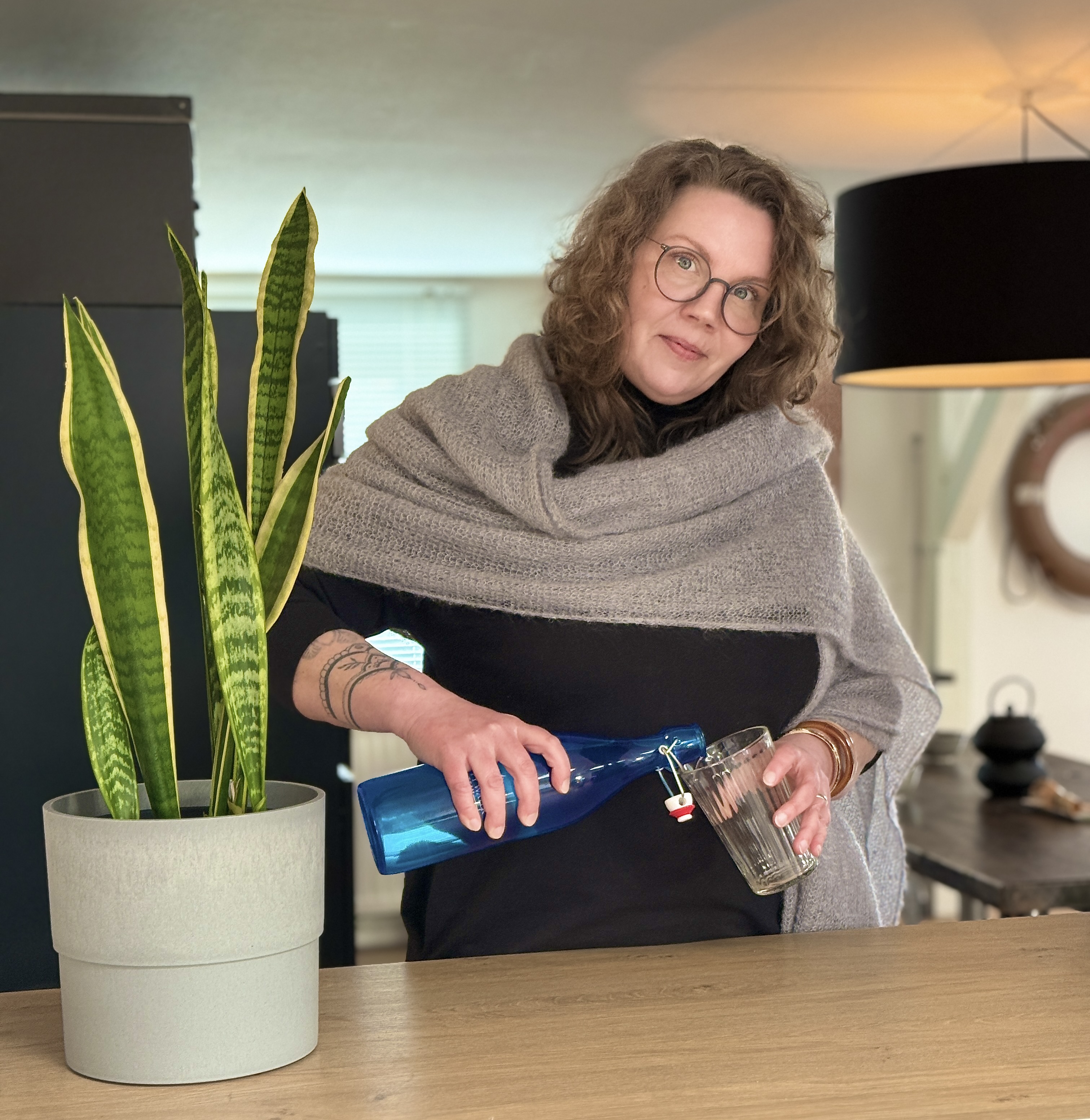 Maren mit Happy Water